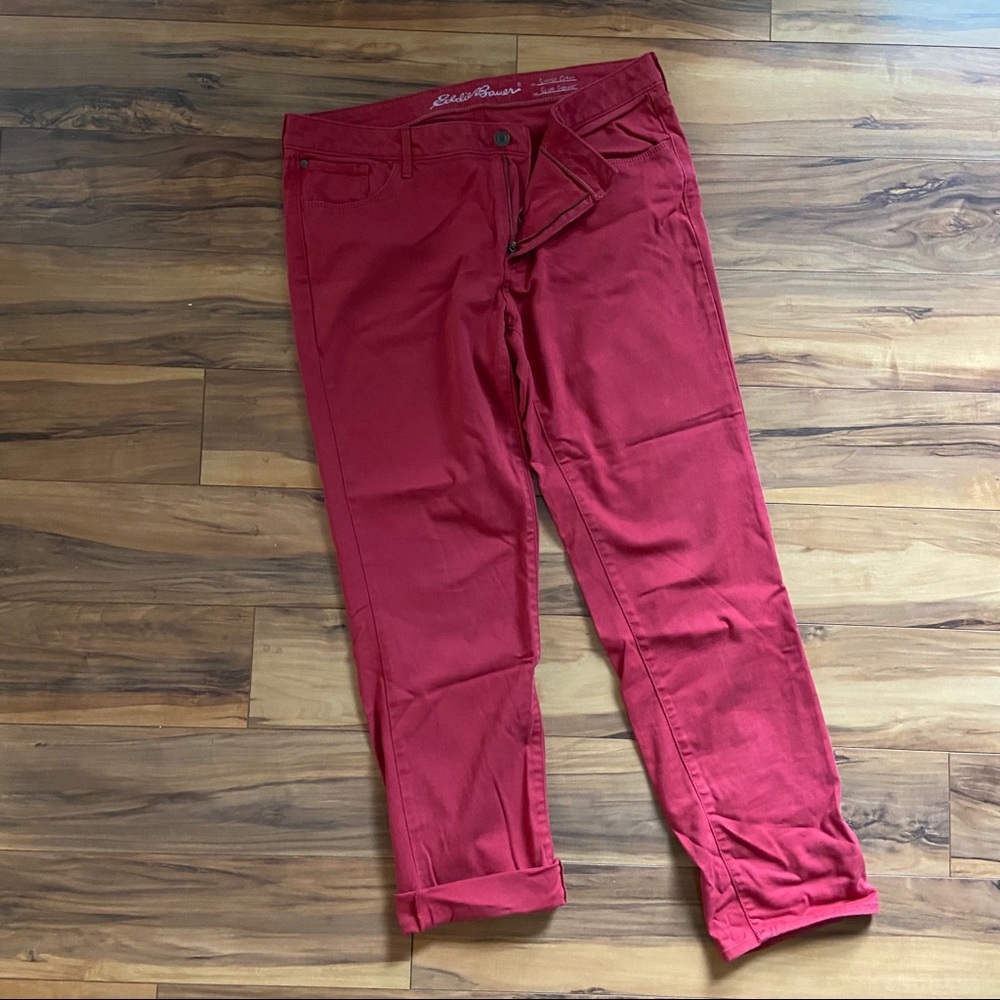 Red Eddie Bauer Jeans